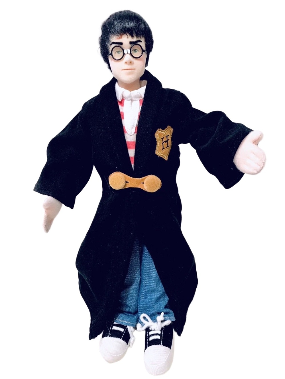 Harry Potter Vintage 2000 Flocked Face Soft Poseable Body Doll 7045 Gund